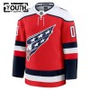 Washington Capitals Hockeydrakt Custom 2025-26 Fanatics Premium Rød Tredje - Barn