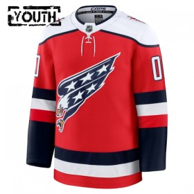 Washington Capitals Hockeydrakt Custom 2025-26 Fanatics Premium Rød Tredje - Barn
