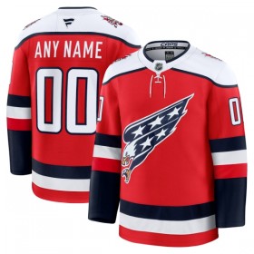 Washington Capitals Hockeydrakt Custom 2025-26 Fanatics Premium Rød Tredje - Herre