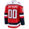 Washington Capitals Hockeydrakt Custom 2025-26 Fanatics Premium Rød Tredje - Herre