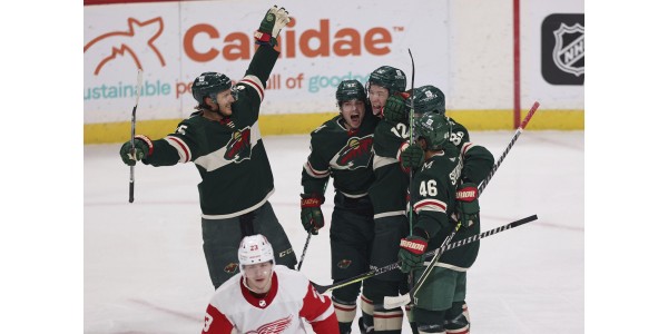 Matt Boldy første hat-trick