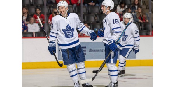 Marner fire mål og to assist hjelper Leafs til å vinne en flott kamp
