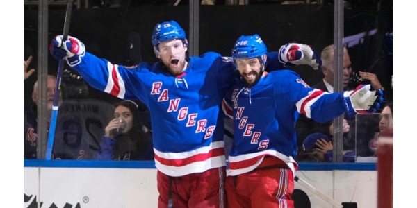New York Rangers vinner over Los Angeles Kings og slutter med 4, 3 poeng fra Trocheck