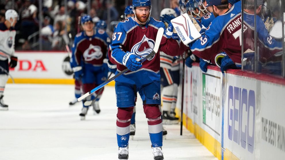 Kadri skadet, Compher treffer clutch, Avalanche cornere Oilers