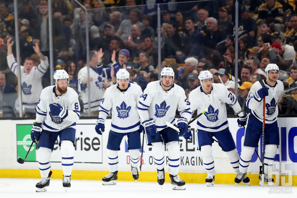 Maple Leafs gikk til topps