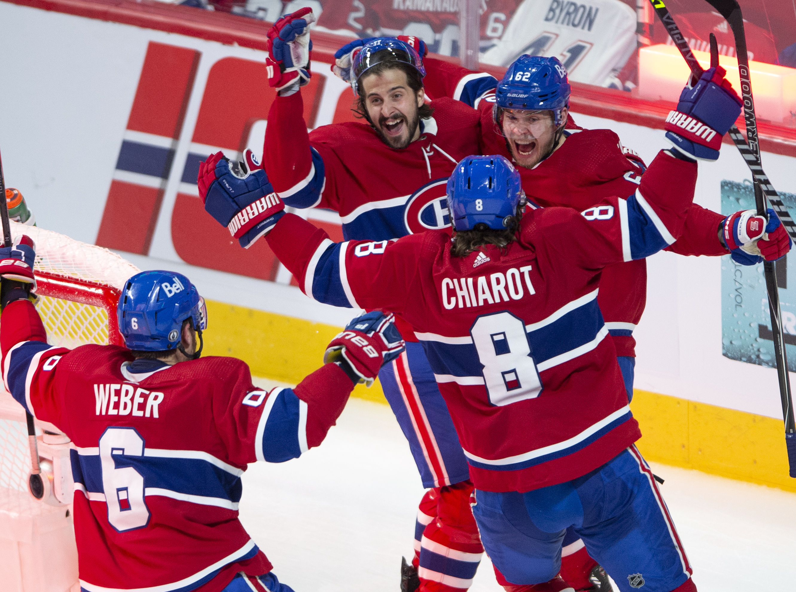 Hammond hjelper Montreal Canadiens å vinne kampen